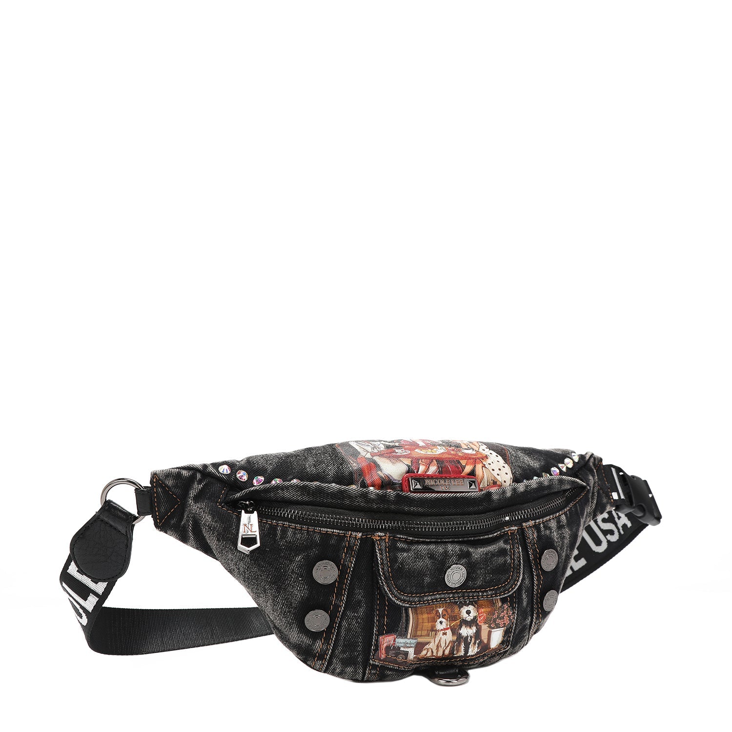BOLSA DE CINTURA DENIM <tc>SISTERS SECRET</tc>