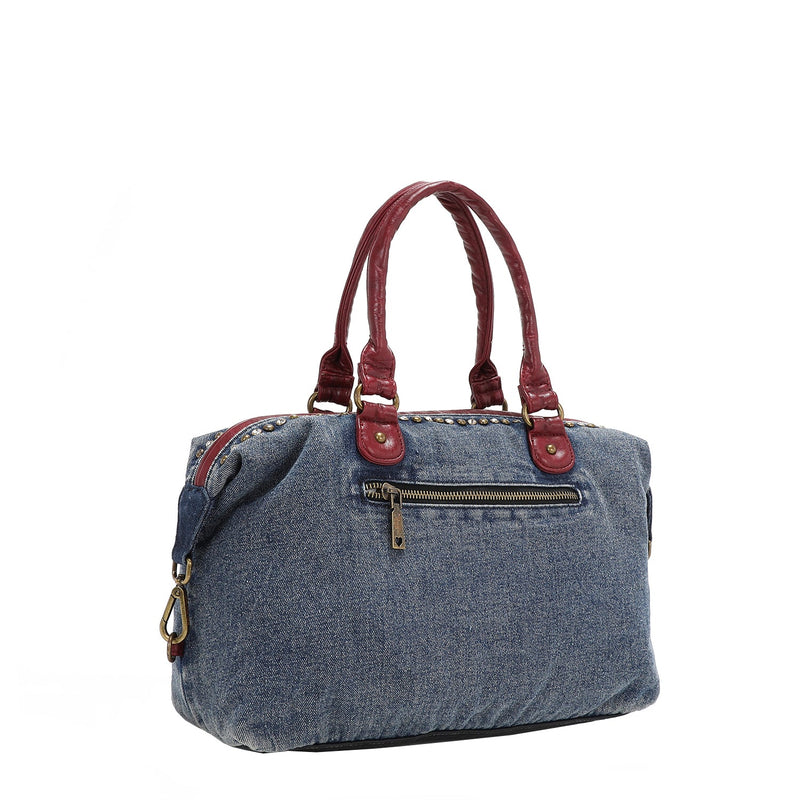 WASHED DENIM BAG (<tc>HOLLYWOOD DRIVE</tc> )