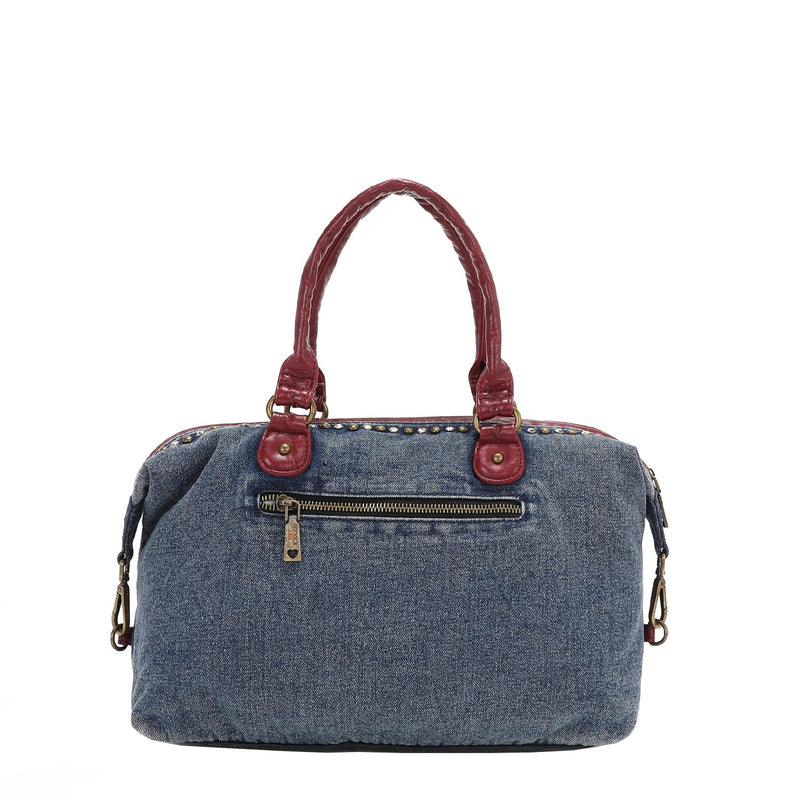 BOLSO DE DENIM LAVADO (HOLLYWOOD DRIVE)