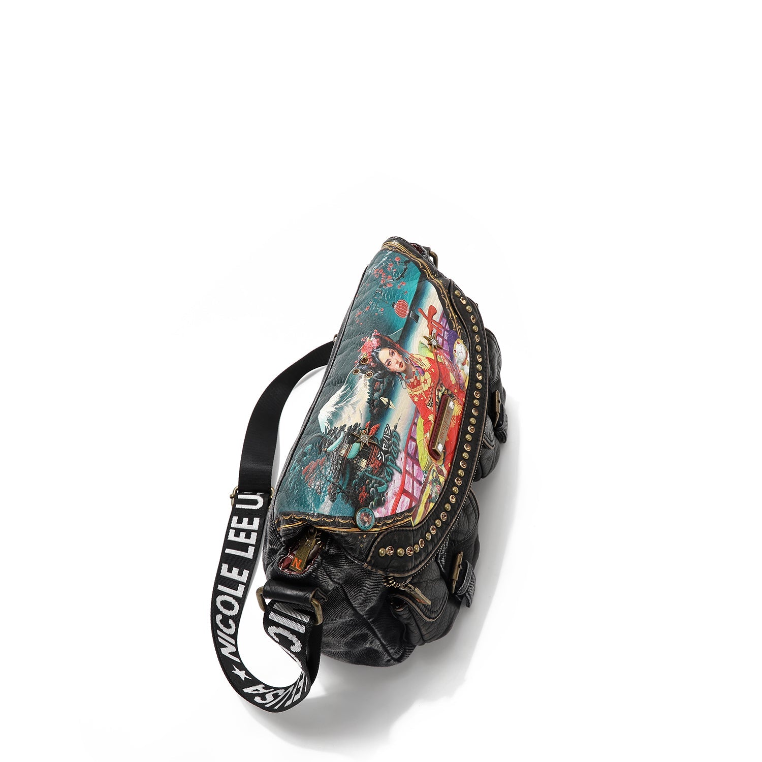 BOLSA DENIM FLAP (<tc>AKIKO LA BELLEZA</tc>)