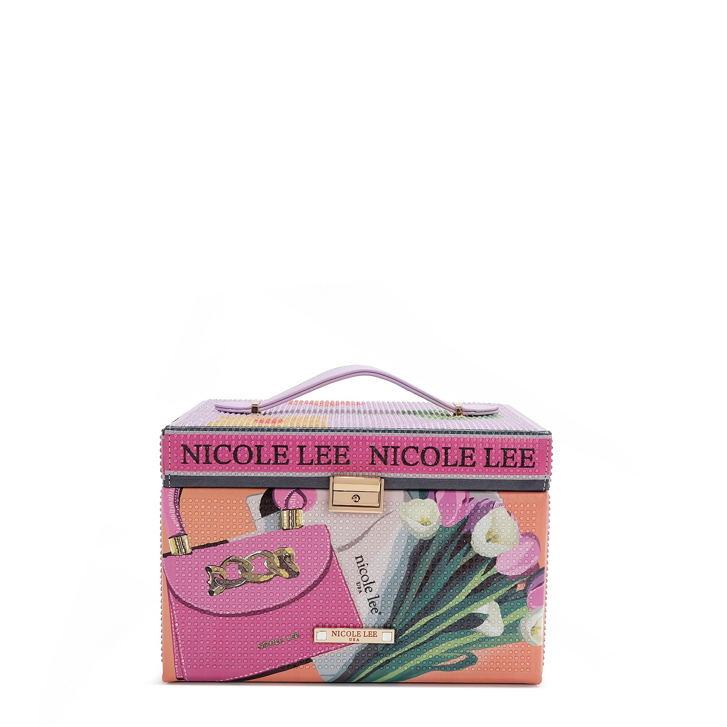 GRANDE PORTAGIOIE CON STRASS (<tc>VIOLET BLOSSOM</tc>)