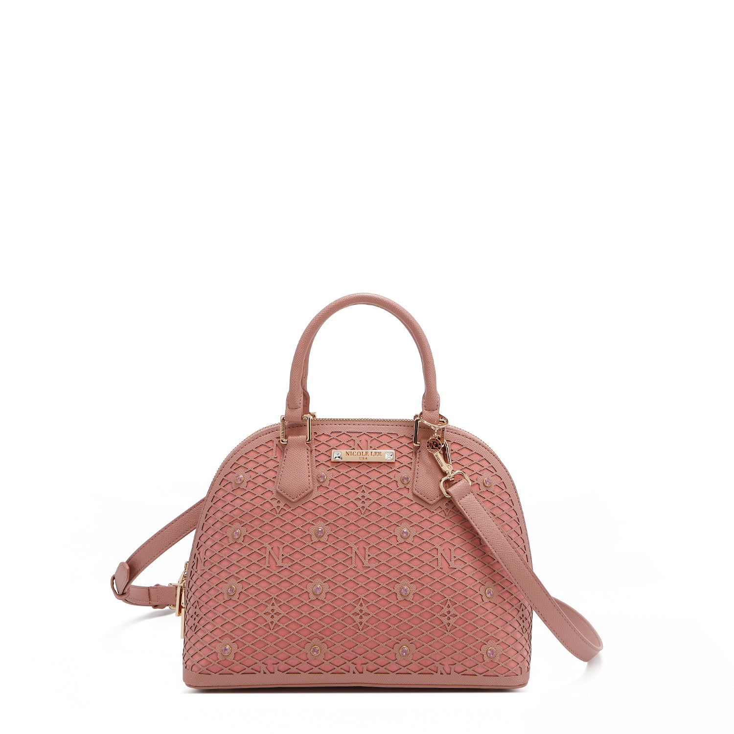 Satchel Gracie Type Domo Bag (Rosa)
