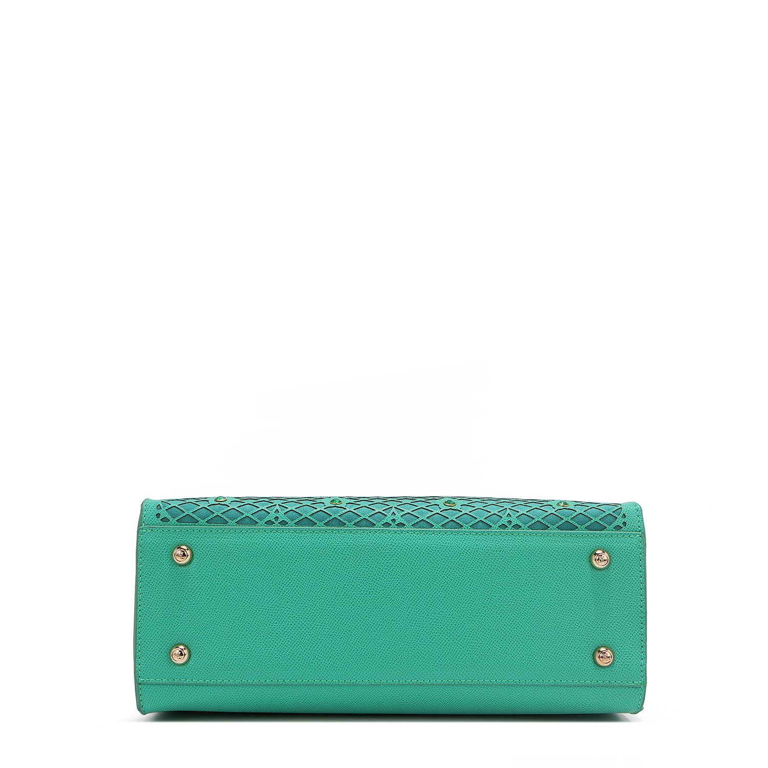 Gracie Structured Tote Bag (verde)