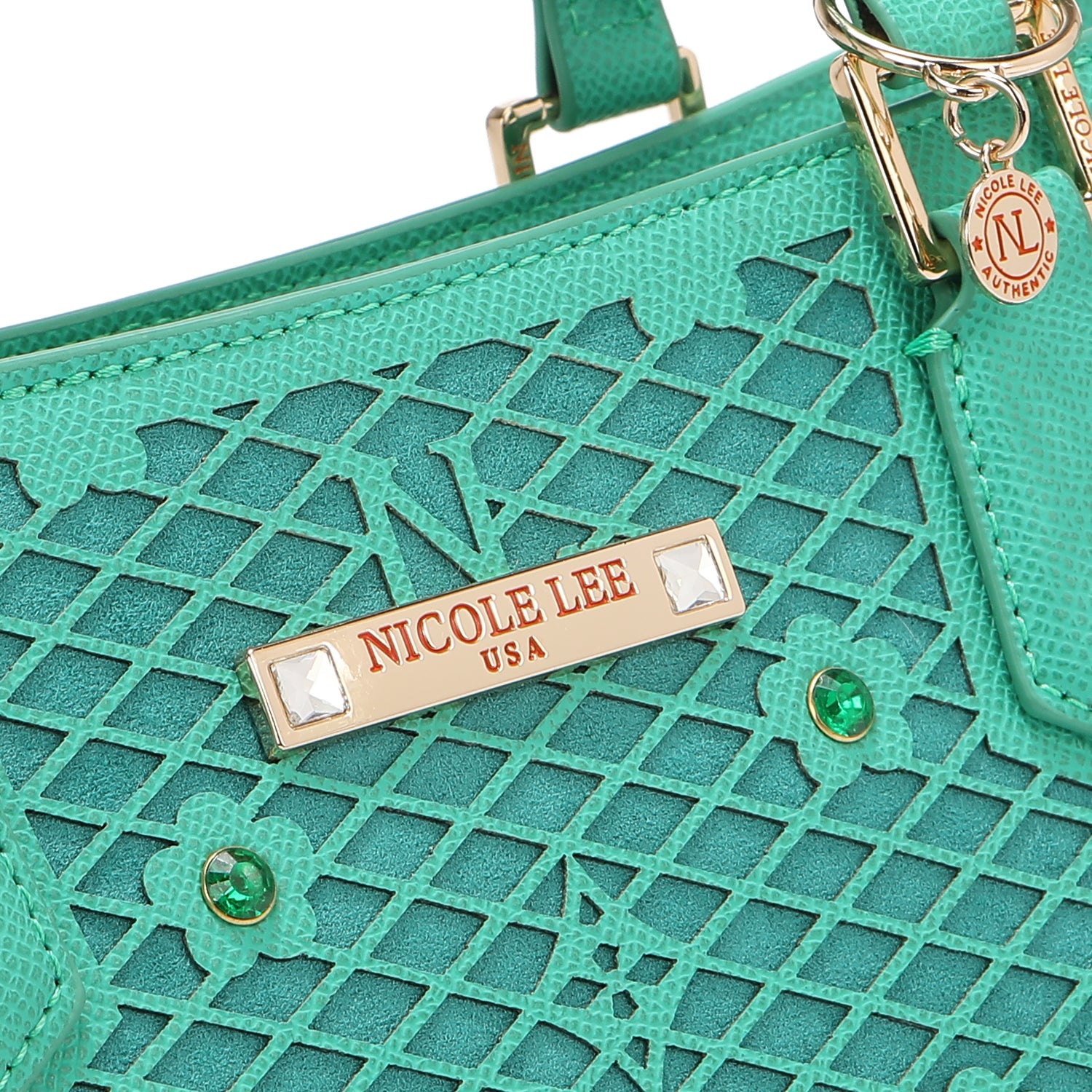 Gracie Structured Tote Bag (verde)