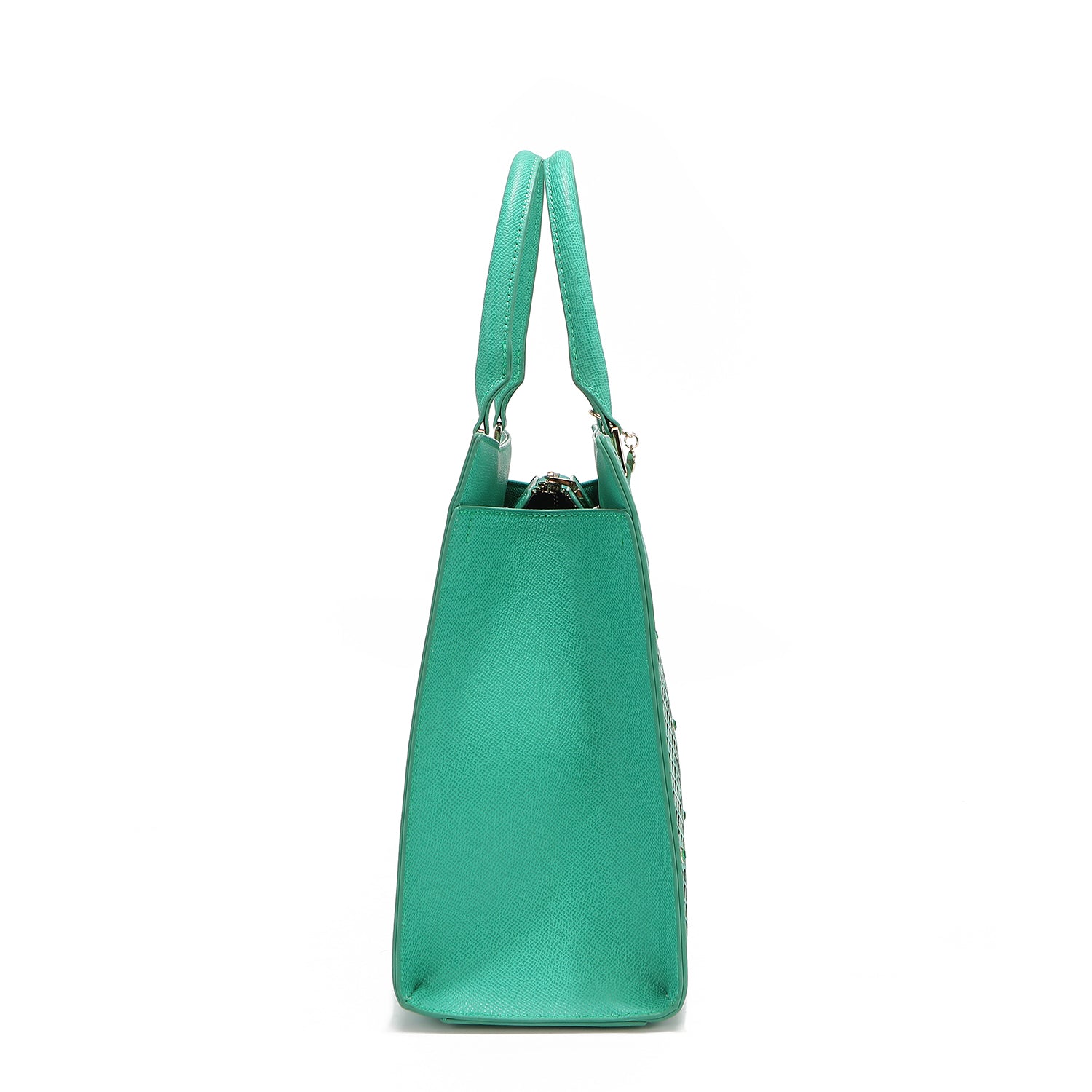 Gracie Structured Tote Bag (verde)