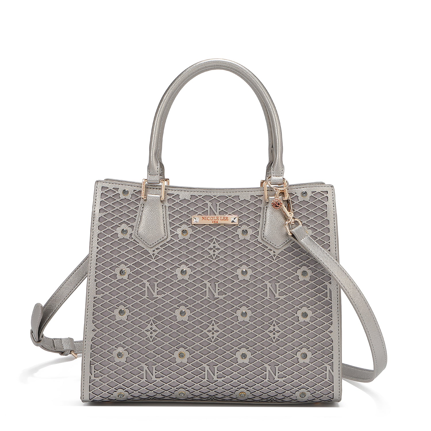 Borsa strutturata Gracie (grigio)