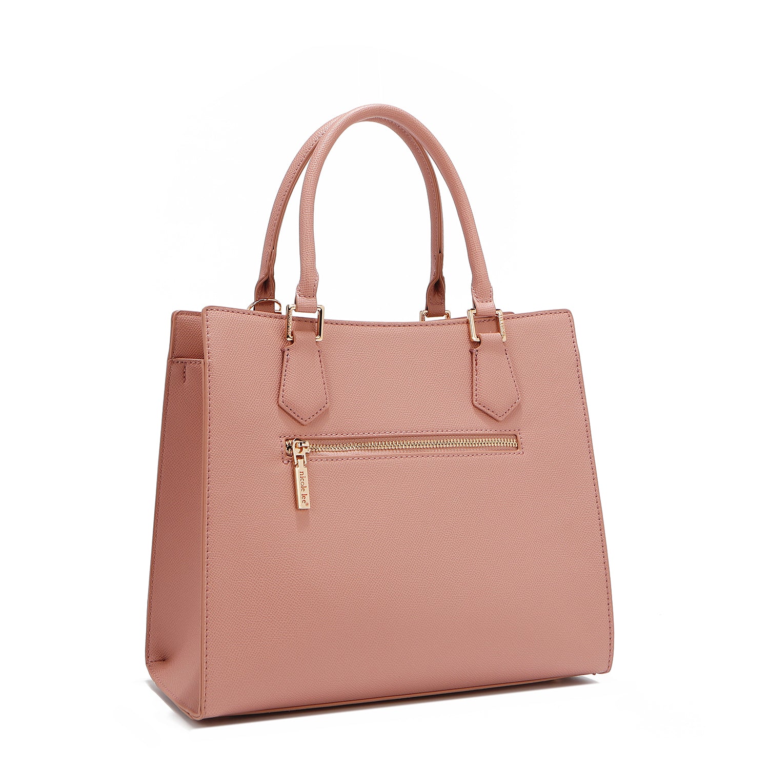 Gracie Structured Tote Bag (Rosa)