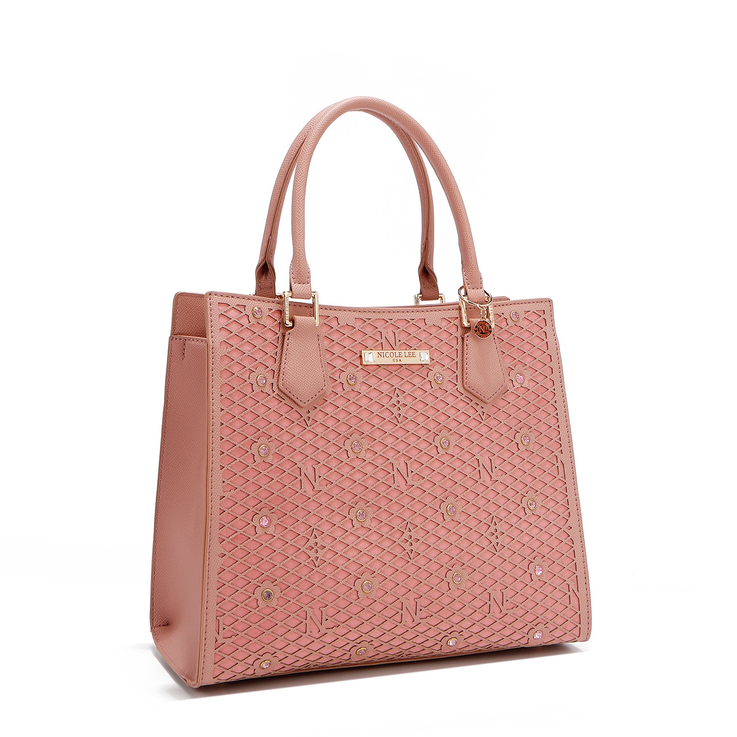 Gracie Structured Tote Bag (Rosa)