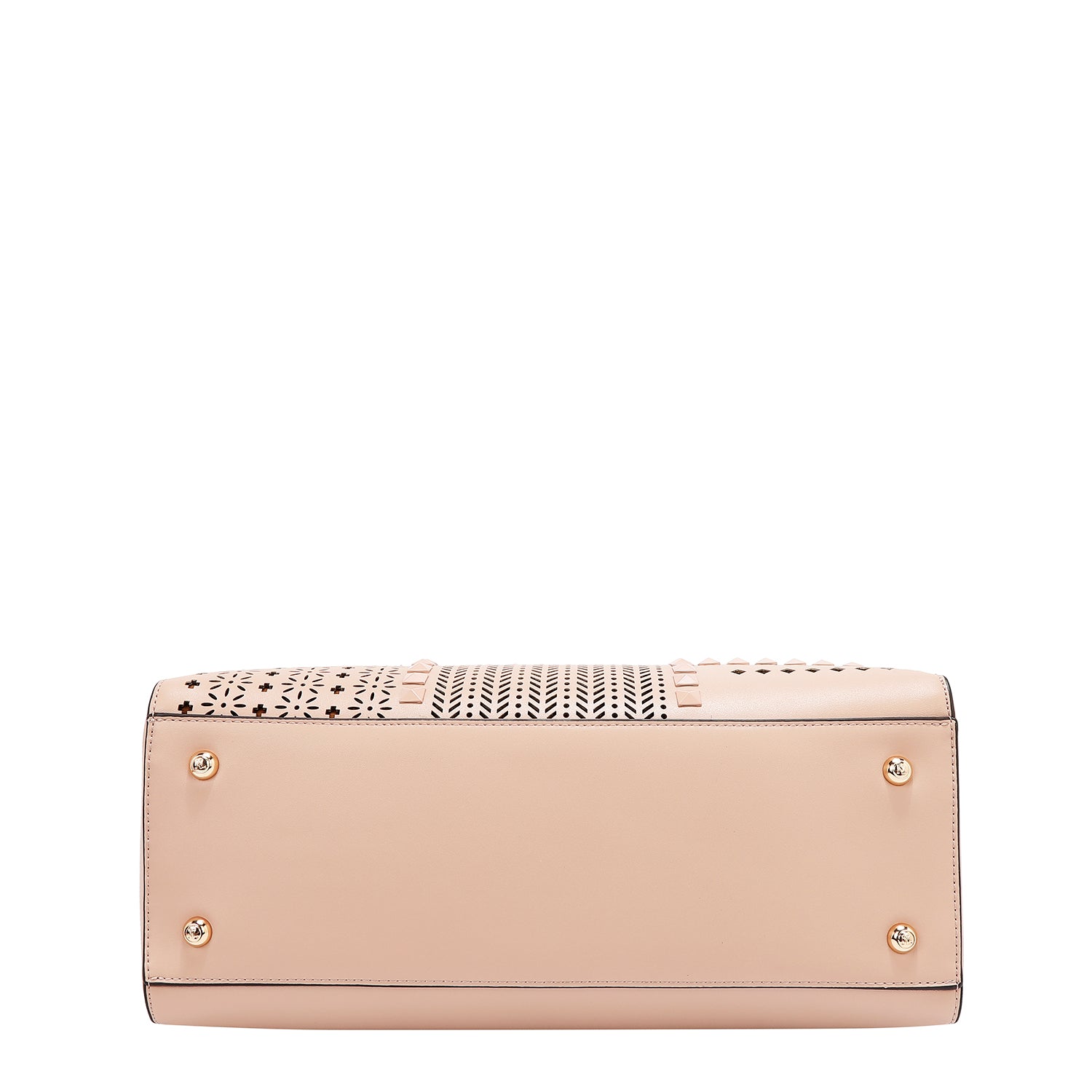 Sac à main avec des coupes géométriques (rose)