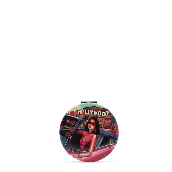 MIROIR COMPACT ROND (<tc>HOLLYWOOD DRIVE</tc> )