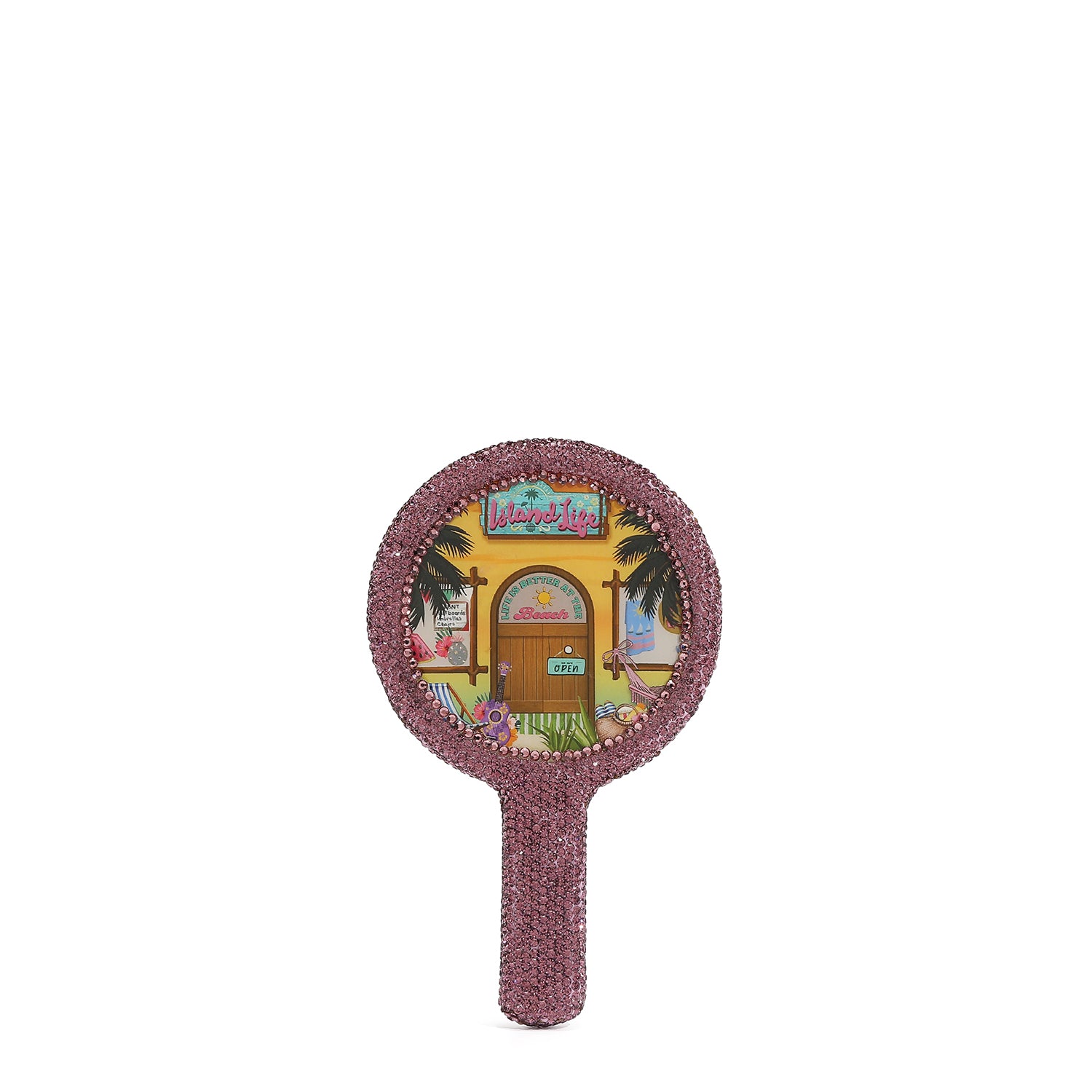 ROUND HAND MIRROR (<tc>SUN & SAND</tc>)