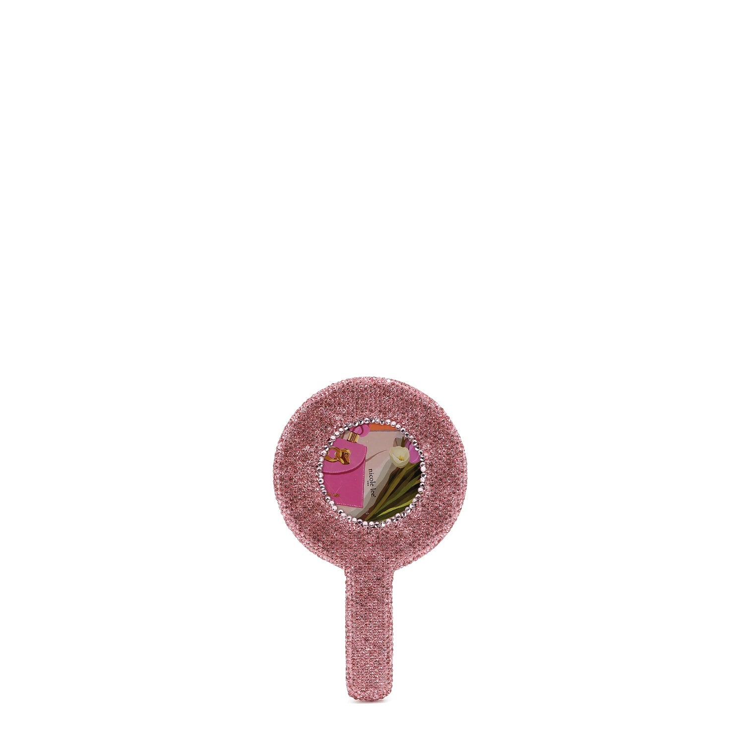 ROUND HAND MIRROR (<tc>VIOLET BLOSSOM</tc>)