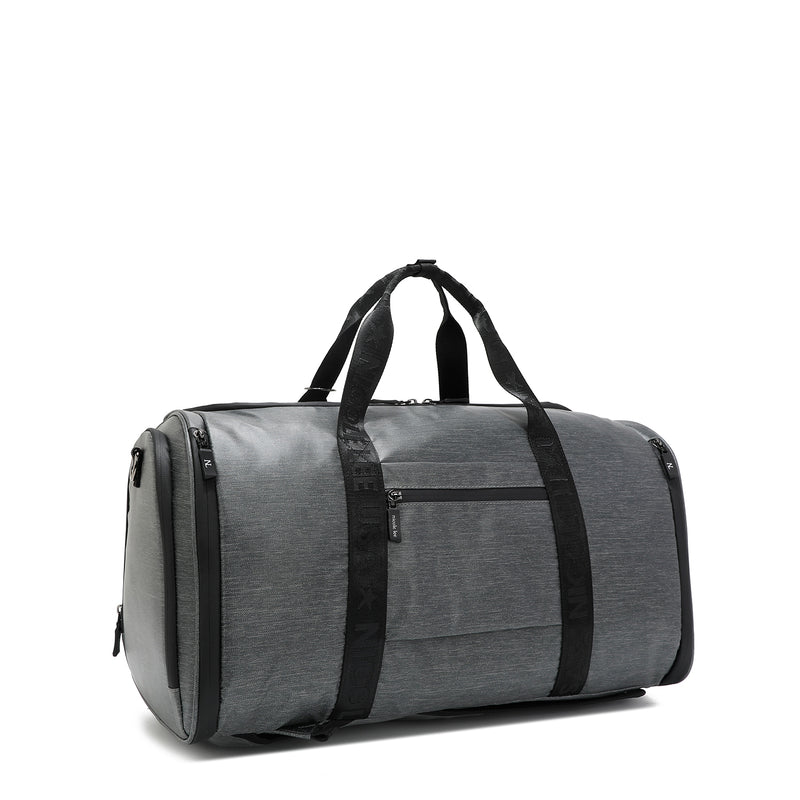 GRAY FOLDABLE BACKPACK FOR MEN