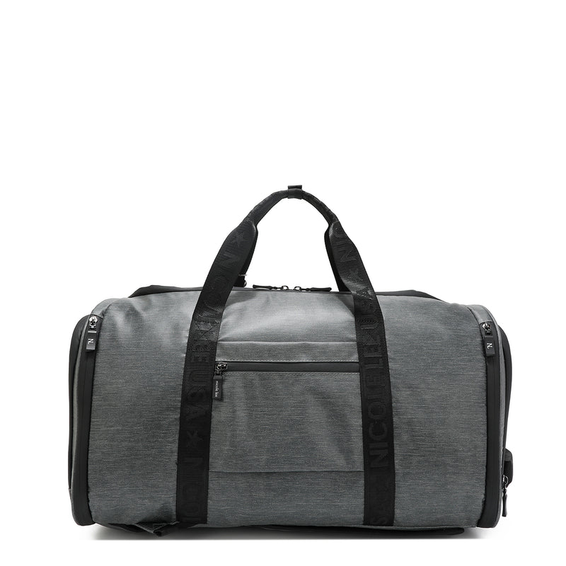 GRAY FOLDABLE BACKPACK FOR MEN