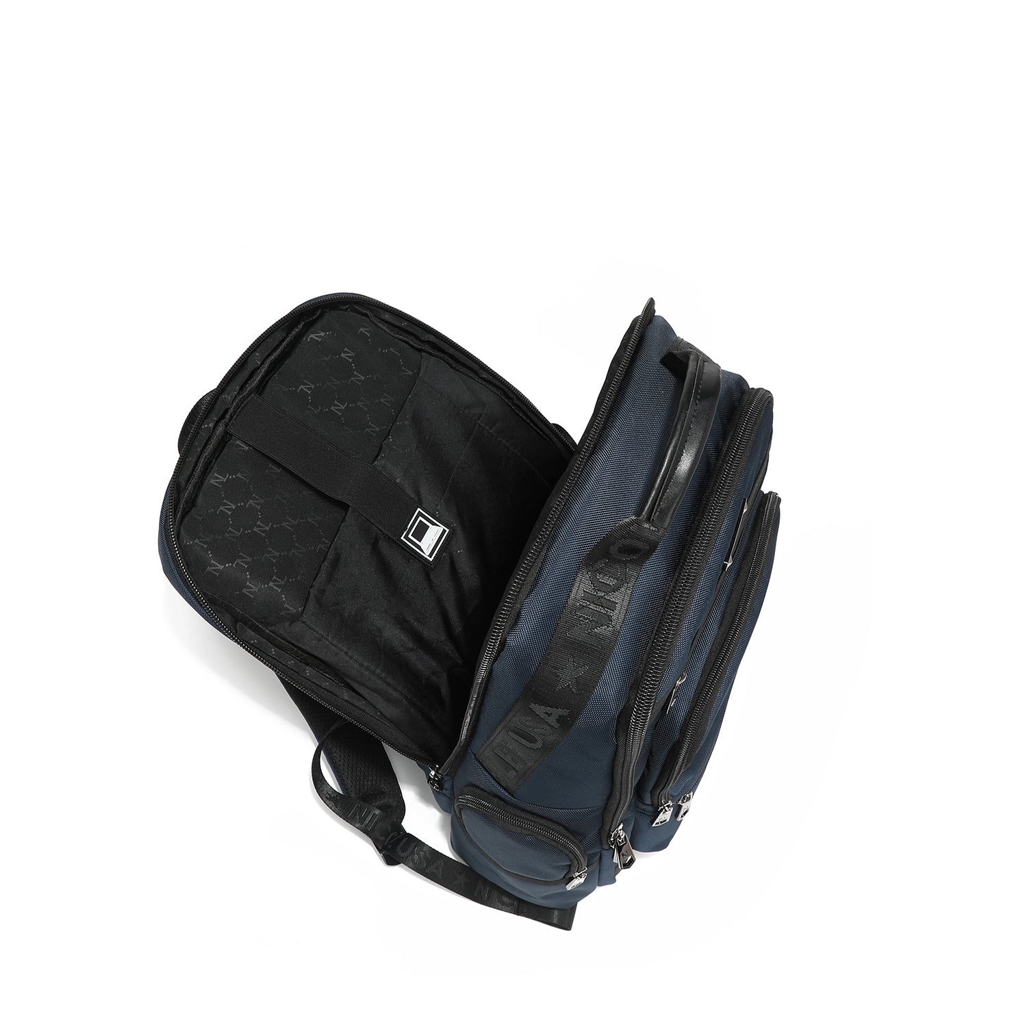 MOCHILA PARA PORTÁTIL COM PORTA USB PARA HOMEM AZUL