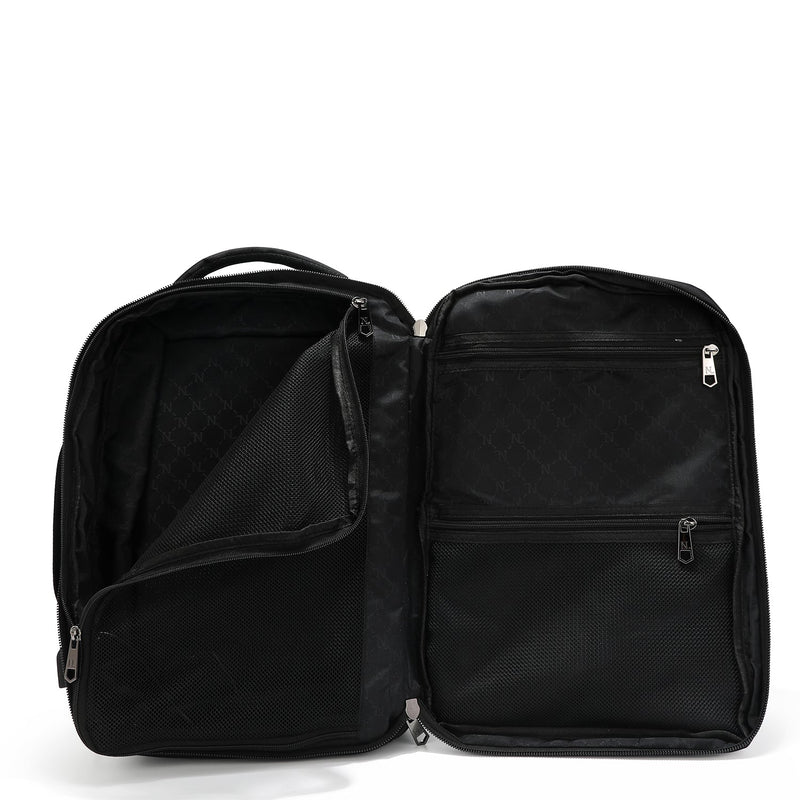 TRAVEL BACKPACK WITH USB PORT FOR TRAVEL BLACK