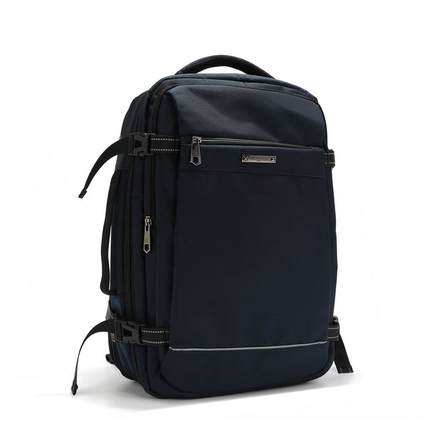 TRAVEL BACKPACK WITH USB PORT FOR BLUE TRAVEL