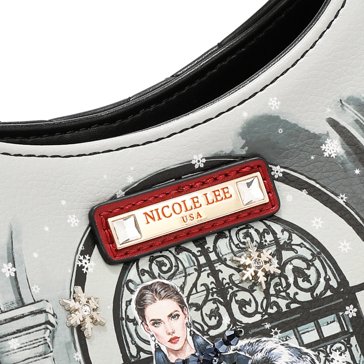 BOLSO DE HOMBRO (MODA SNOWFLAKE)