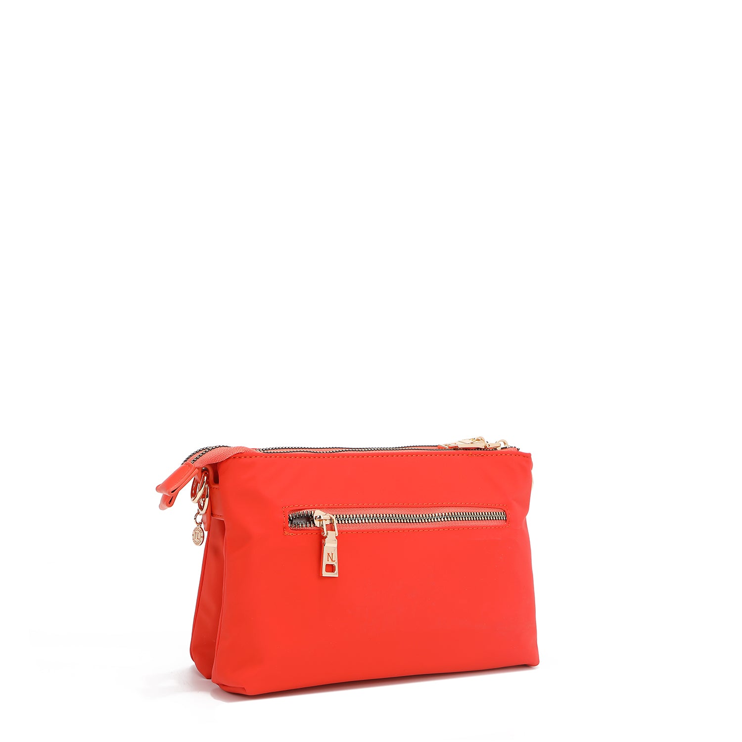 Accordéon de sac Cruzado avec patchs colorés (orange)