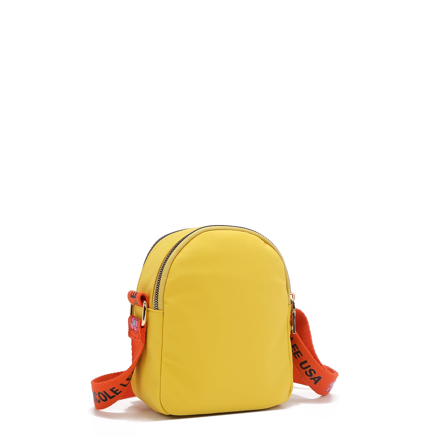 Cross bag with colored patches (yellow)