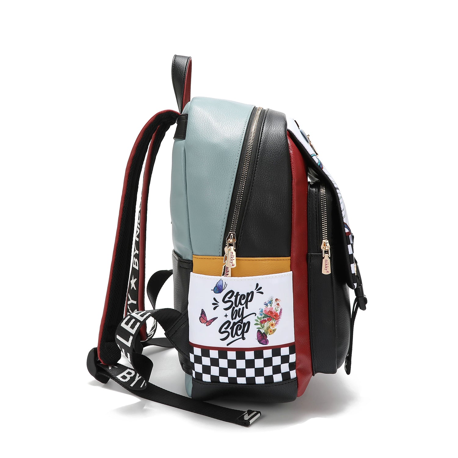 MOCHILA COM ABAS <tc>STEP BY STEP</tc>