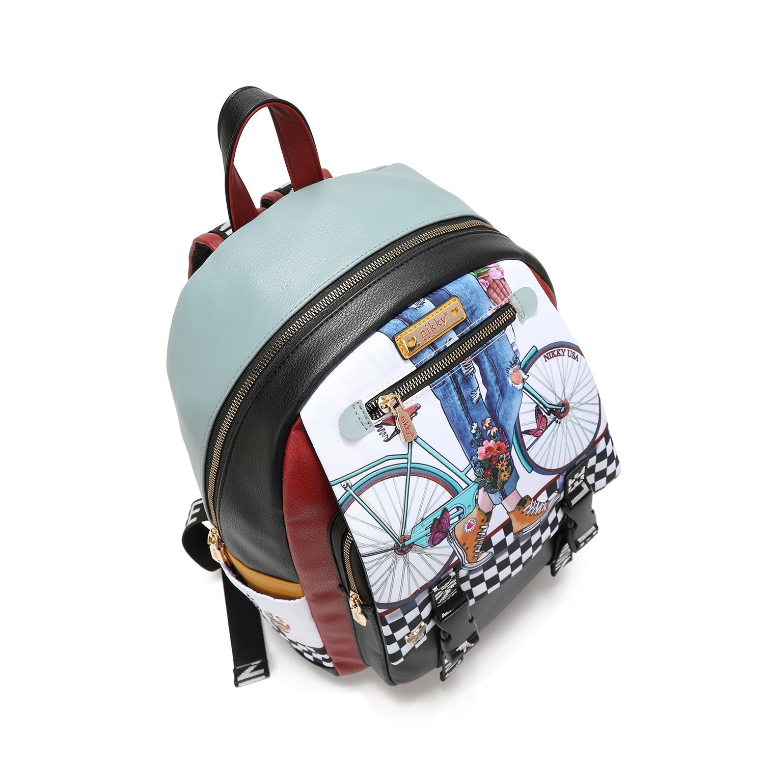 MOCHILA COM ABAS <tc>STEP BY STEP</tc>