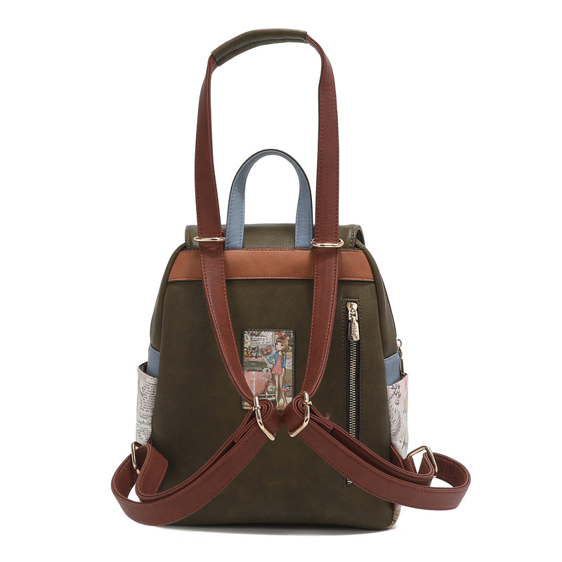 BACKPACK/CROSSBODY BAG WITH FLAP