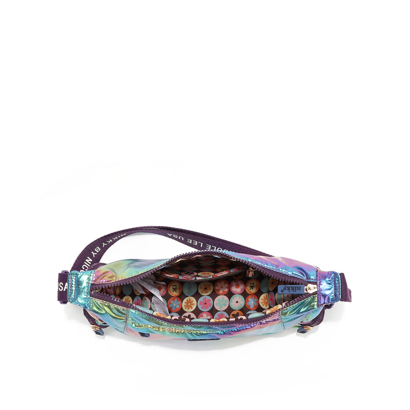 LIGHTWEIGHT NYLON CROSSBODY BAG (MULTICOLOR)