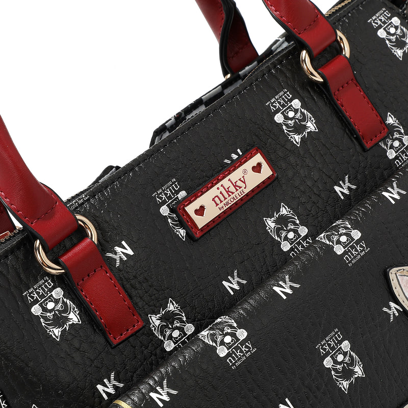 HANDTASCHE (<tc>NIKKY FINDS MEOW</tc> ) SCHWARZ