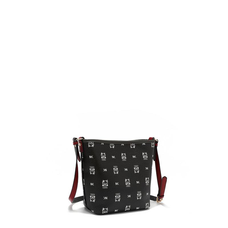 BOLSA DE OMBRO (<tc>NIKKY FINDS MEOW</tc> ) PRETO