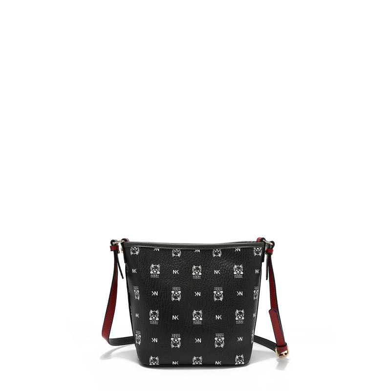 SHOULDER BAG (<tc>NIKKY FINDS MEOW</tc> ) BLACK