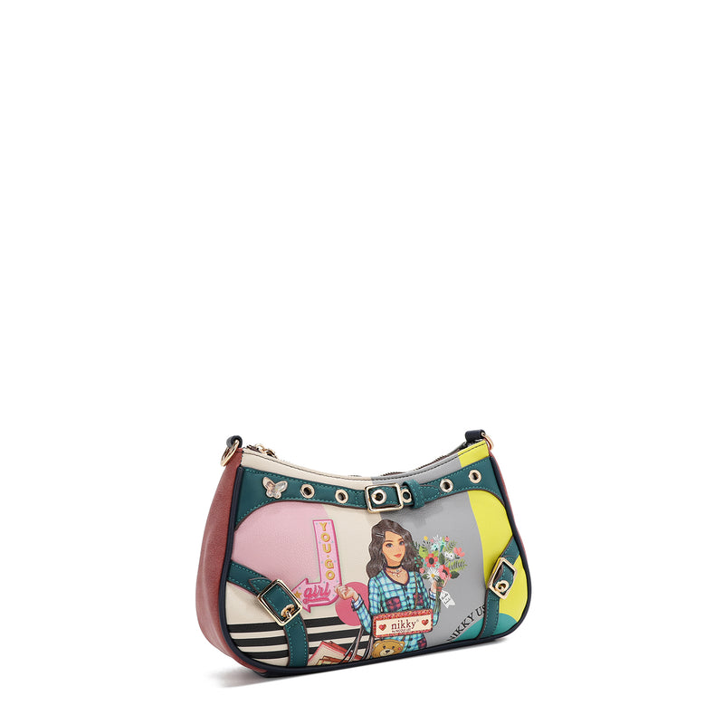 BOLSA CROSSBODY MEIA LUA (<tc>NIKKY GOES SHOPPING</tc> )