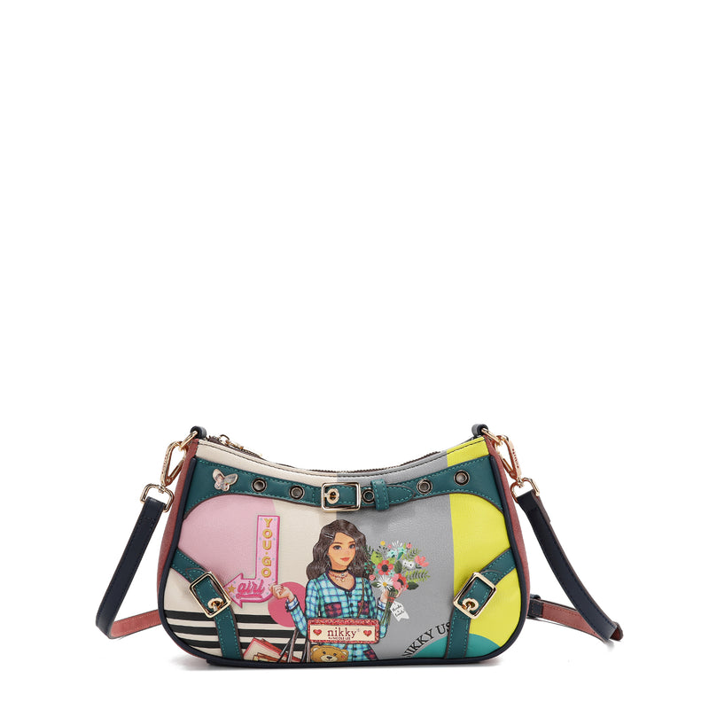 BOLSA CROSSBODY MEIA LUA (<tc>NIKKY GOES SHOPPING</tc> )