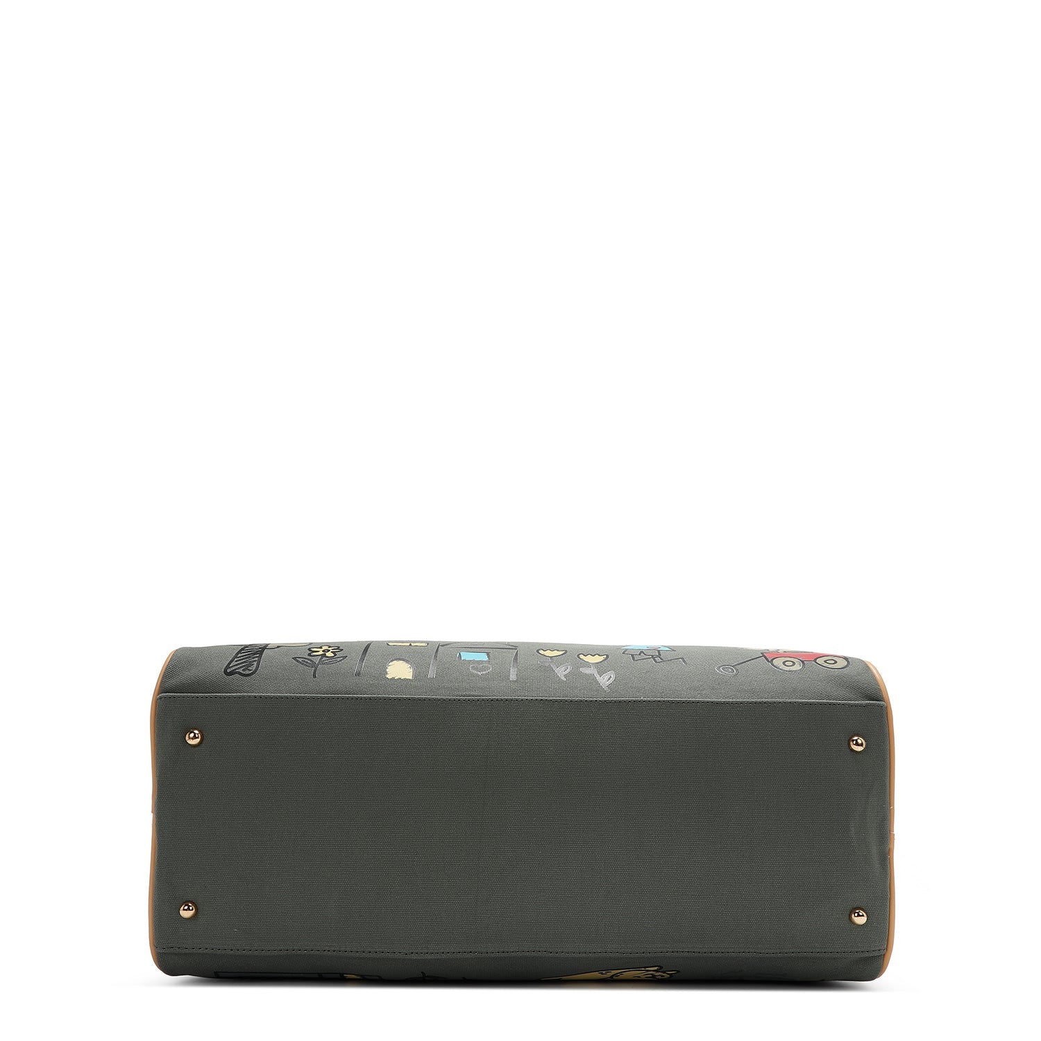 Borsa da ginnastica in tela (verde)