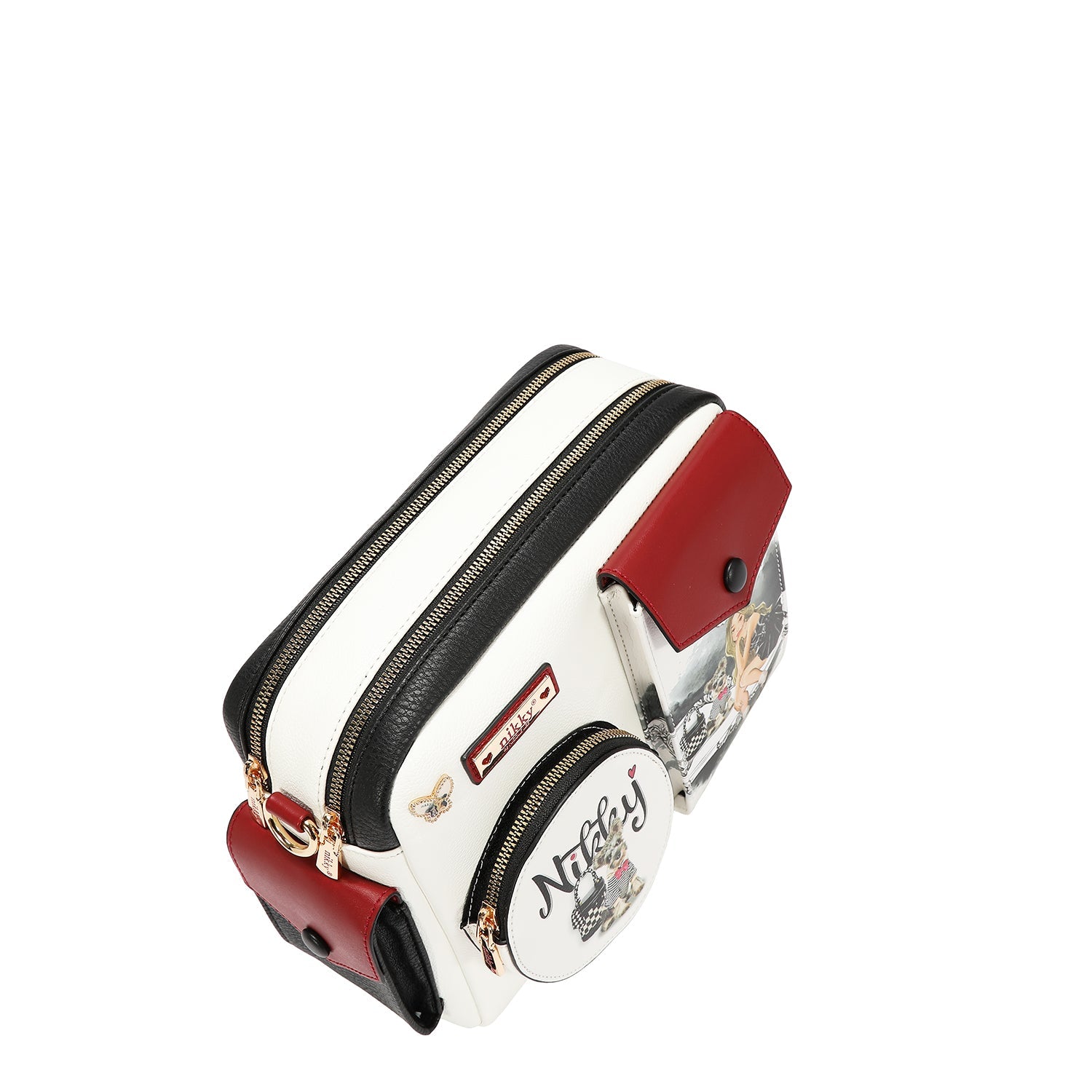 BOLSO BANDOLERA MULTIBOLSILLOS (ANGEL FROM ABOVE)