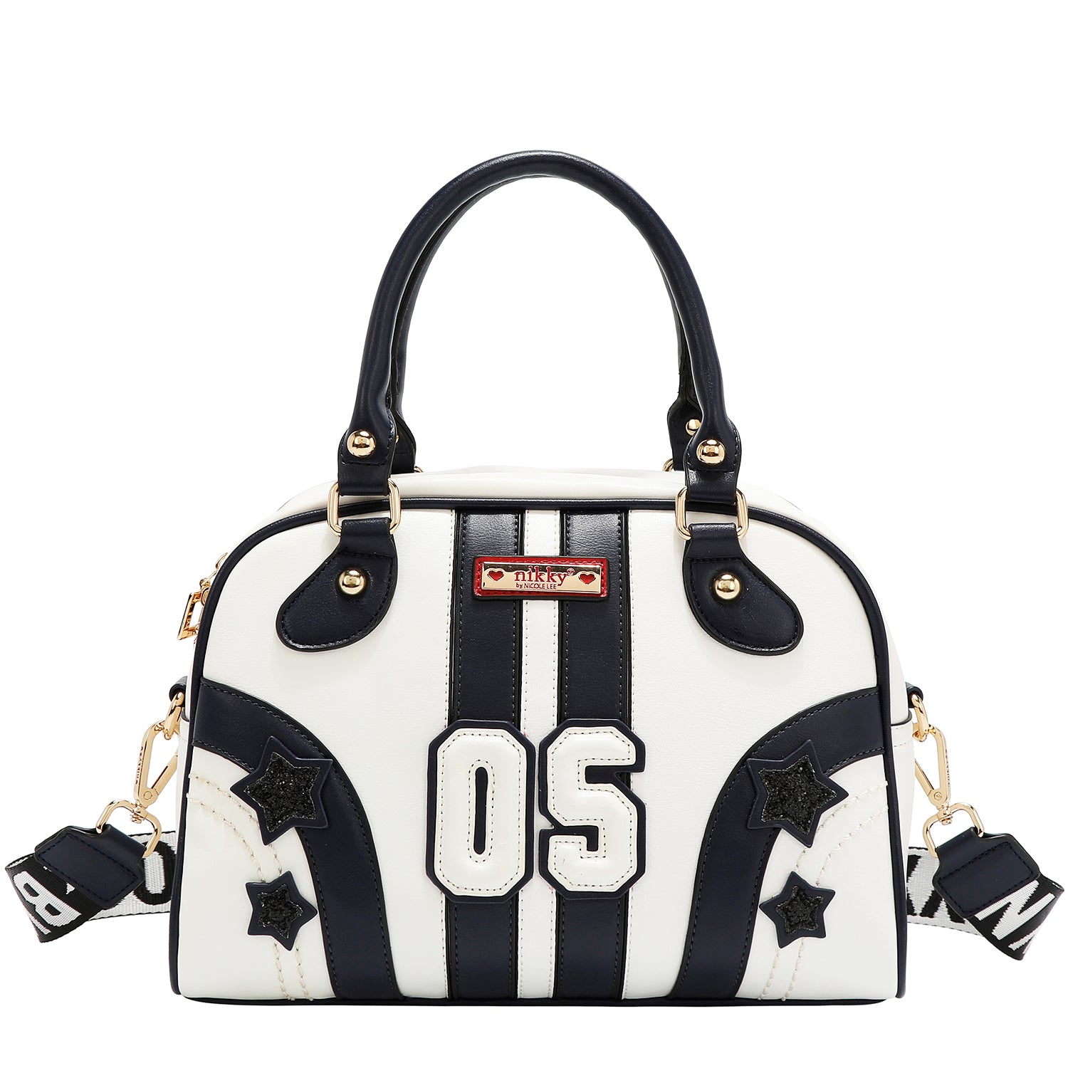 BOLSO DOMO VARSITY (BLANCO)