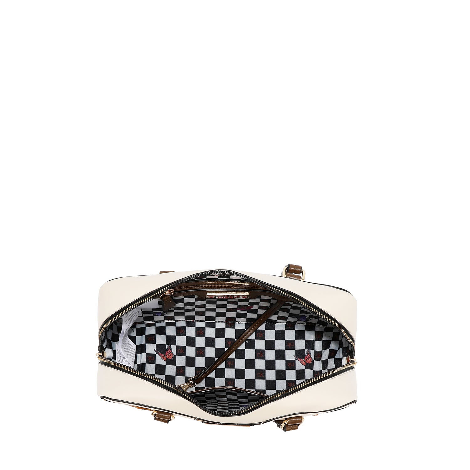 BOLSO DE HOMBRO VARSITY (BEIGE)