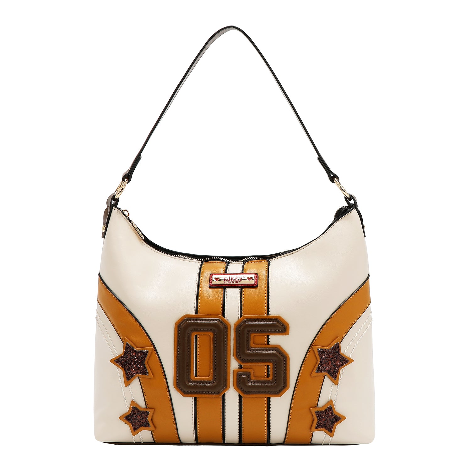 BOLSO TOTE VARSITY (BEIGE)