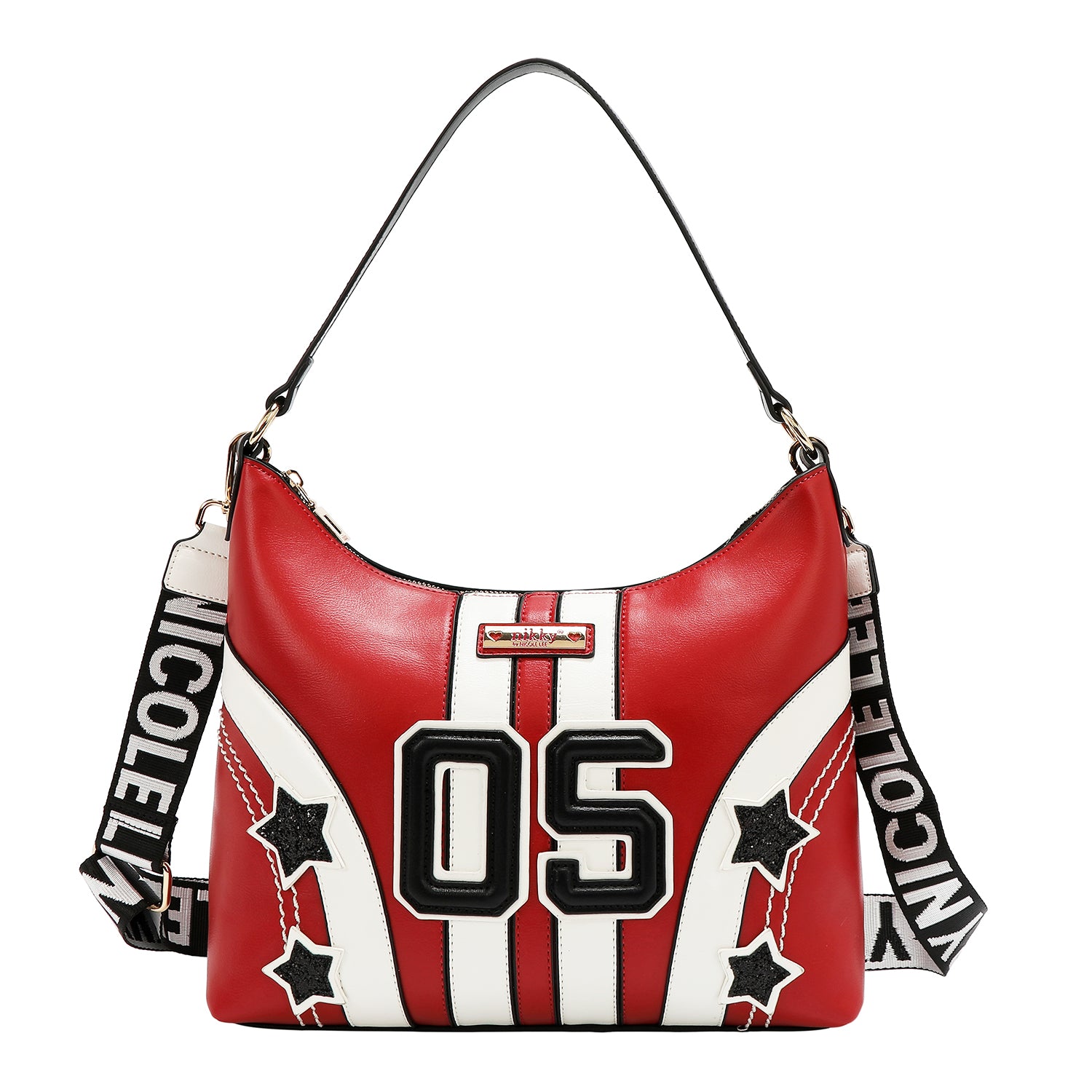 BOLSO TOTE VARSITY (ROJO)