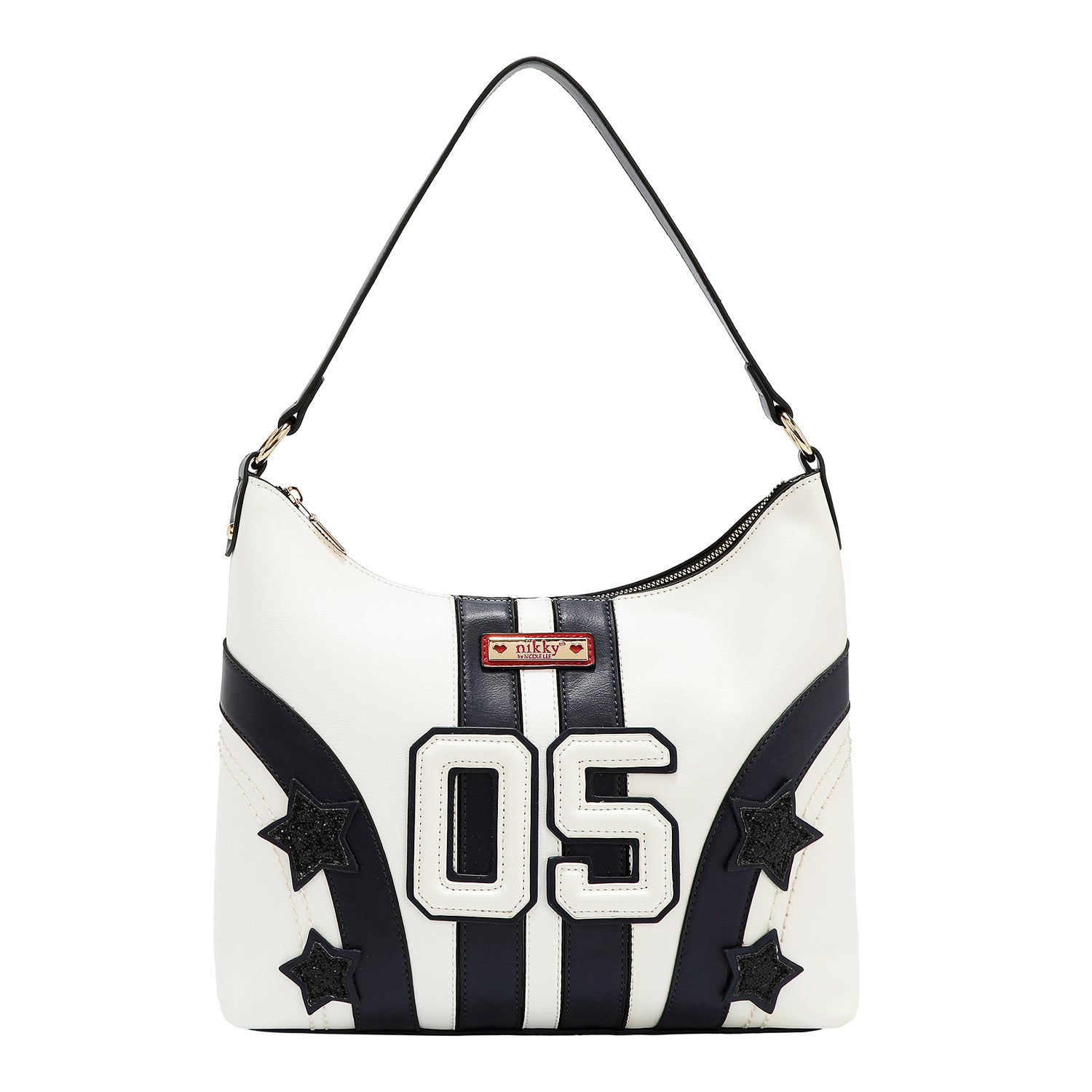 BOLSO TOTE VARSITY (BLANCO)