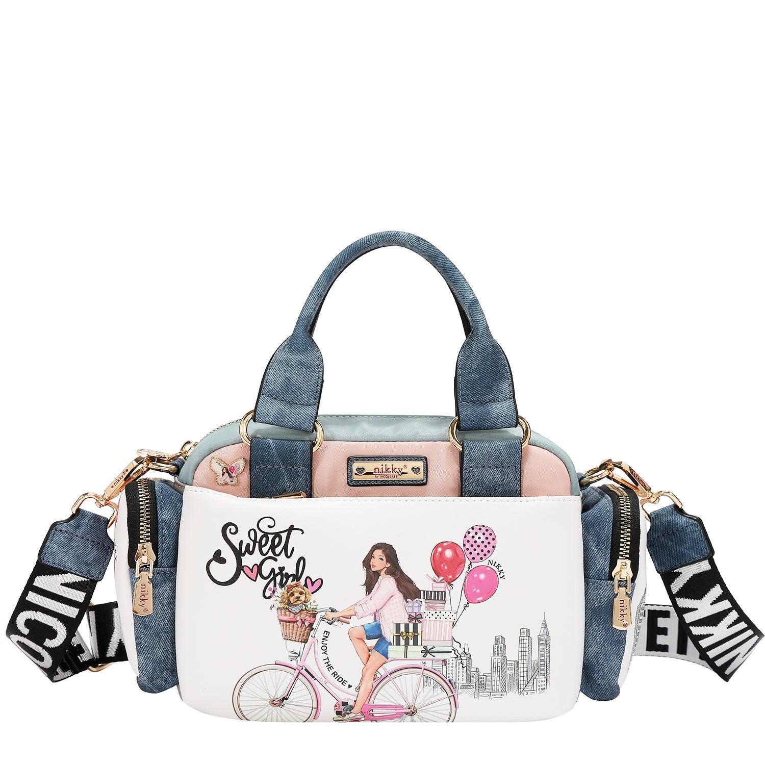 BOLSO DE MANO CON CORREA (SWEET GIRL)