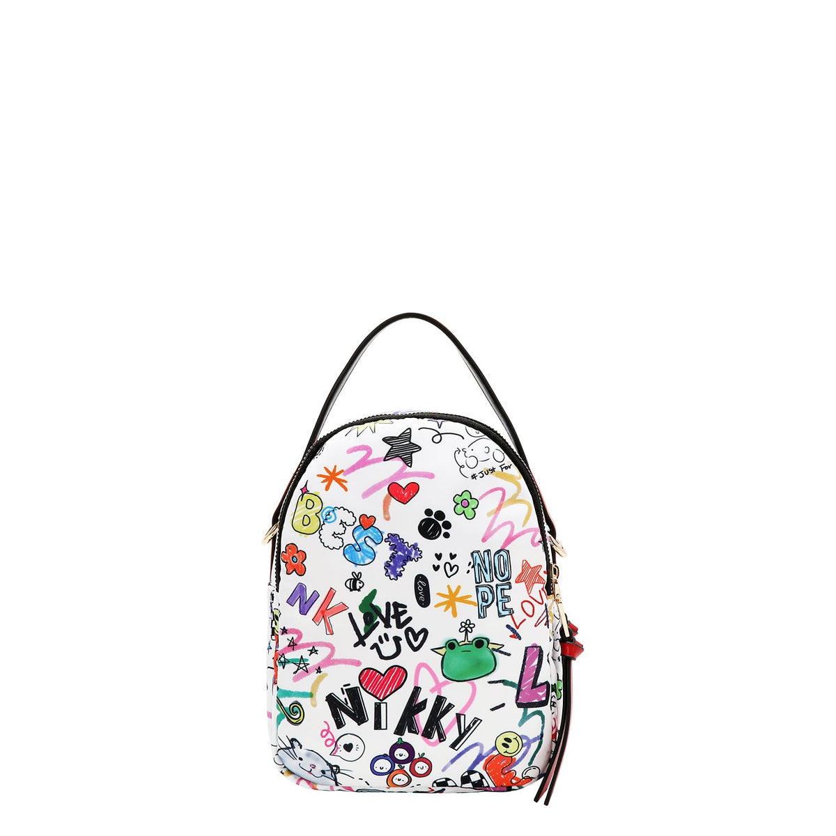 BORSA A TRACOLLA (JUST FOR FUN - BIANCO)