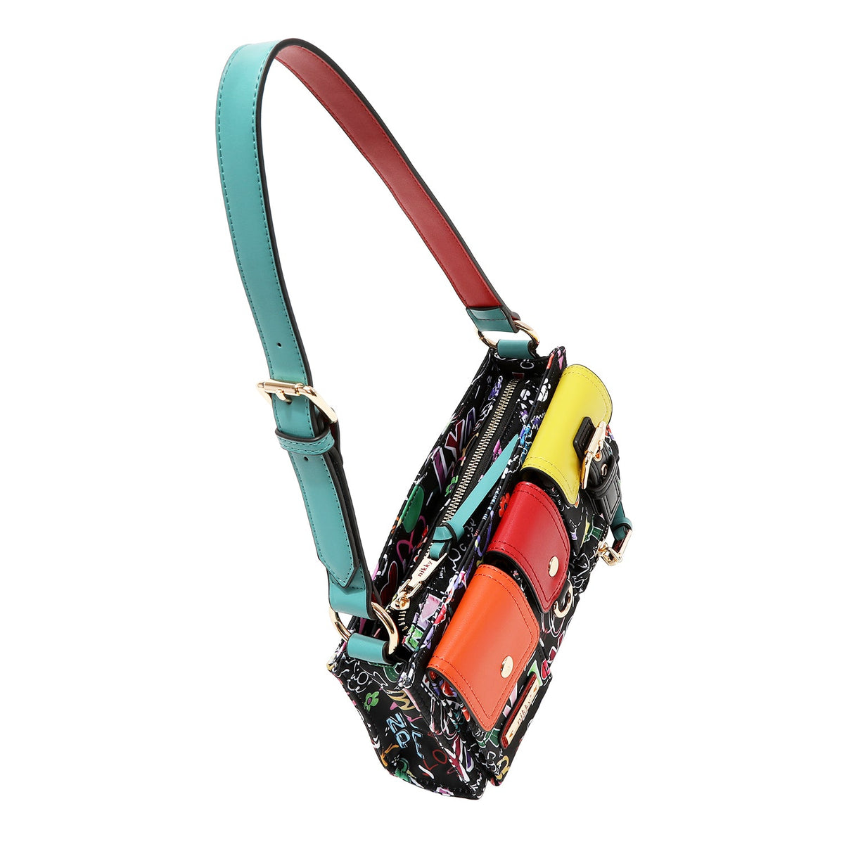 BORSA A SPALLA (JUST FOR FUN - NERO)