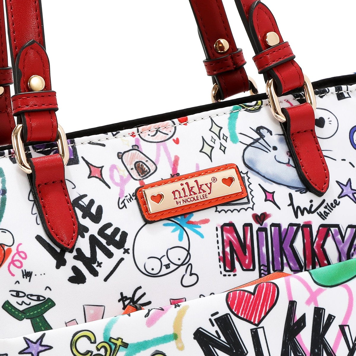 BORSA TOTE (JUST FOR FUN - BIANCO)