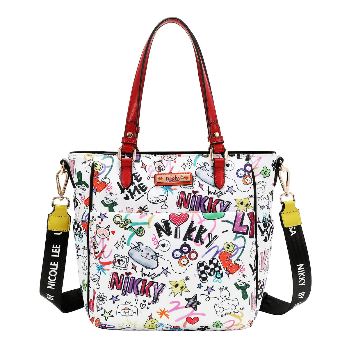 SHOULDER BAG NK13142 (JUST FOR FUN - WHITE)