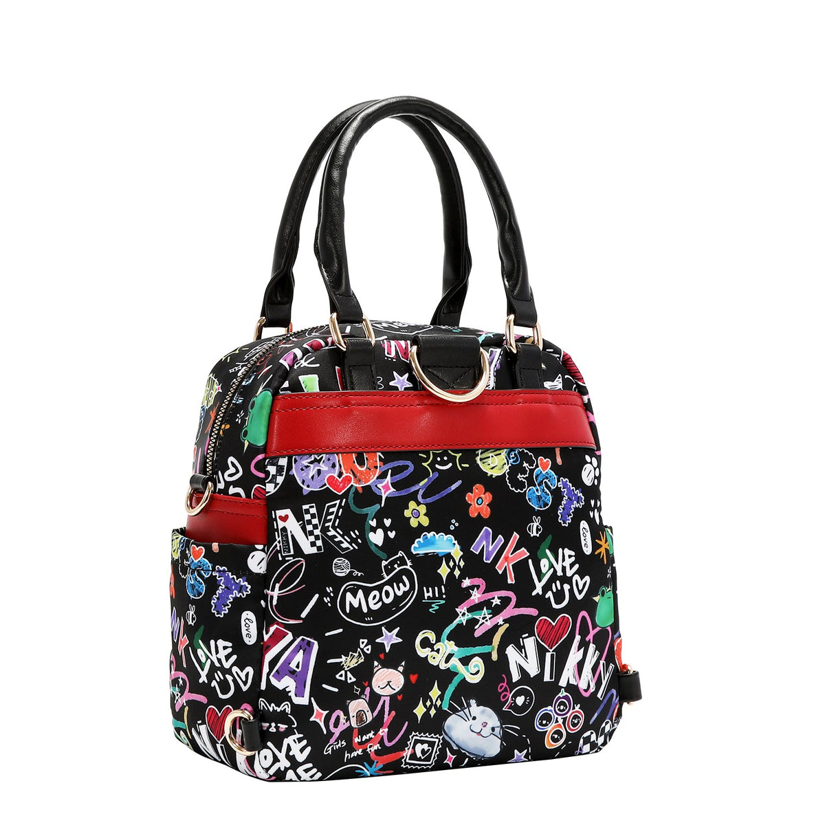 BORSA CONVERTIBILE IN ZAINO (JUST FOR FUN - NERO)