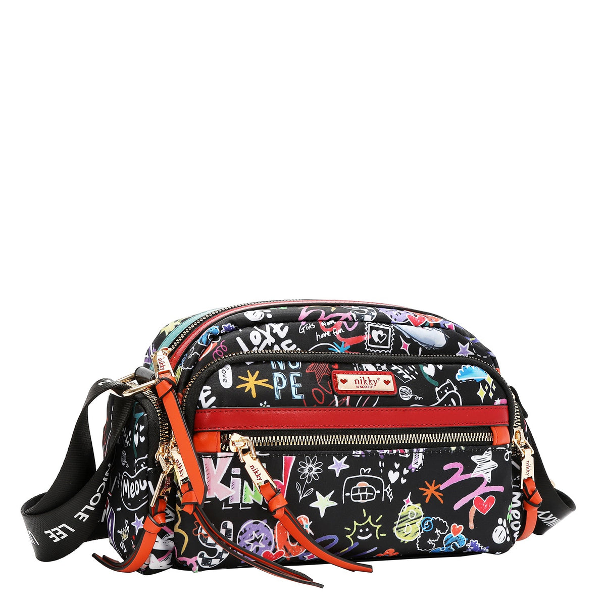 CROSSBODY NK13145 (JUST FOR FUN - BLACK)