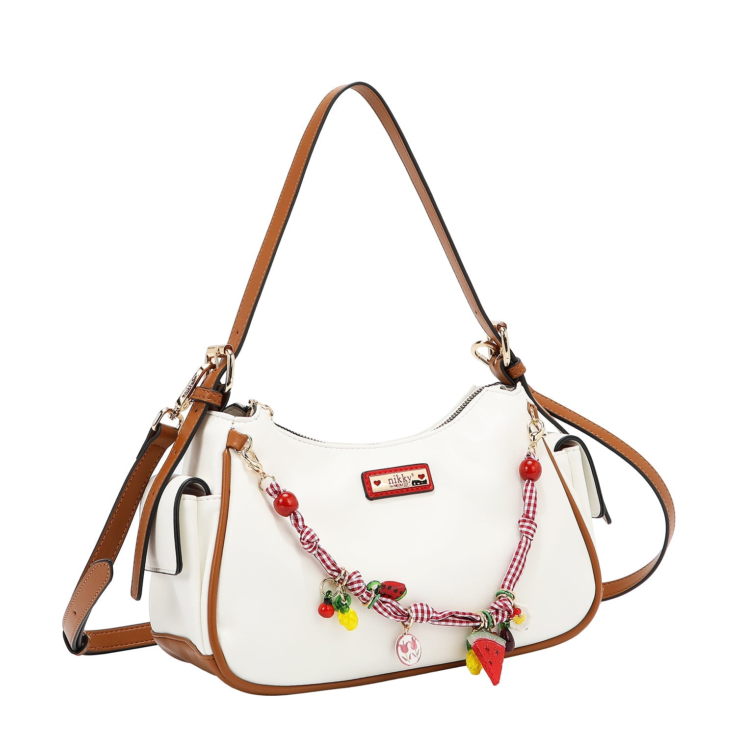 CHARMING SHOULDER BAG (WHITE)