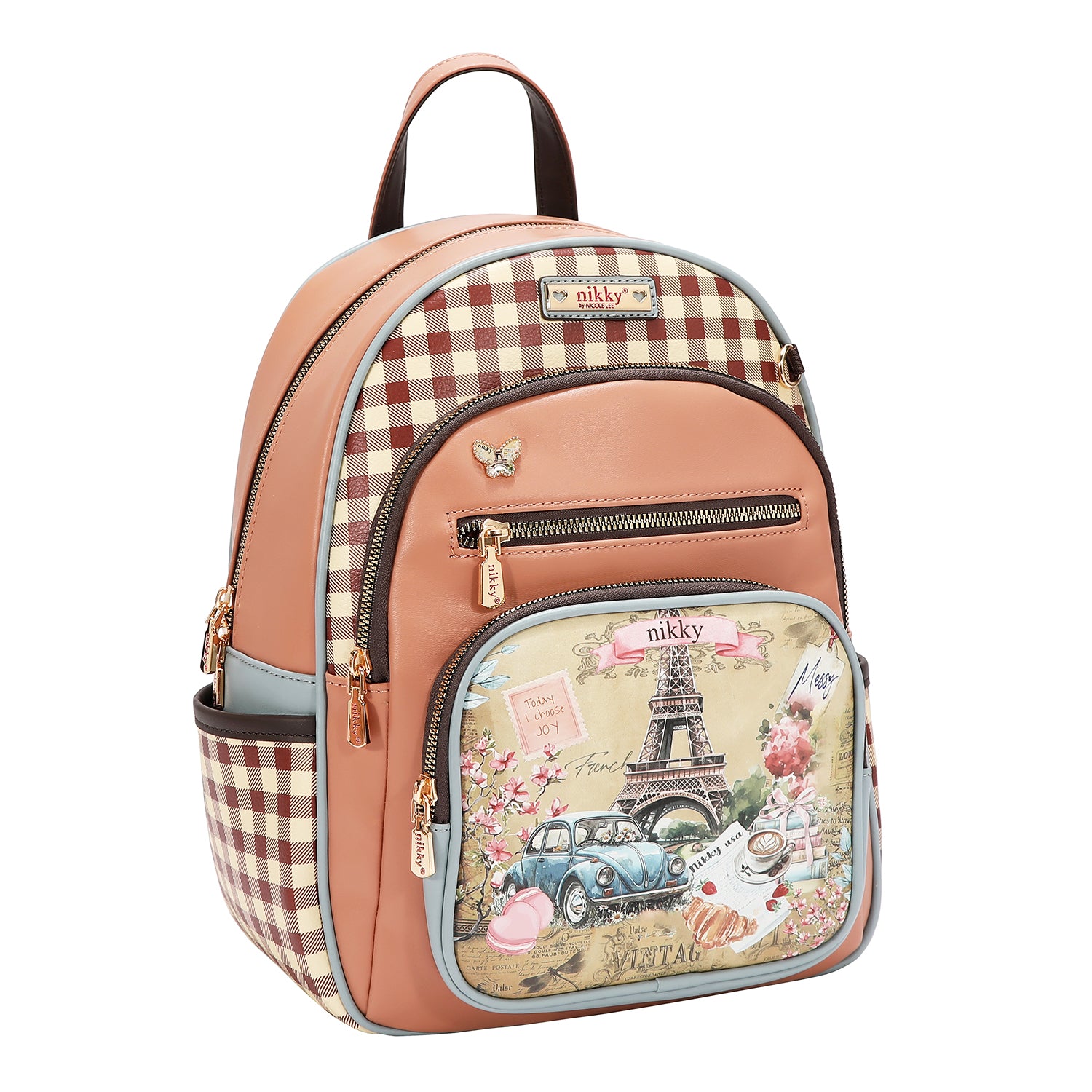 3 PIECE SET (BACKPACK, SMALL BACKPACK AND WALLET) (CHASING DREAMS)