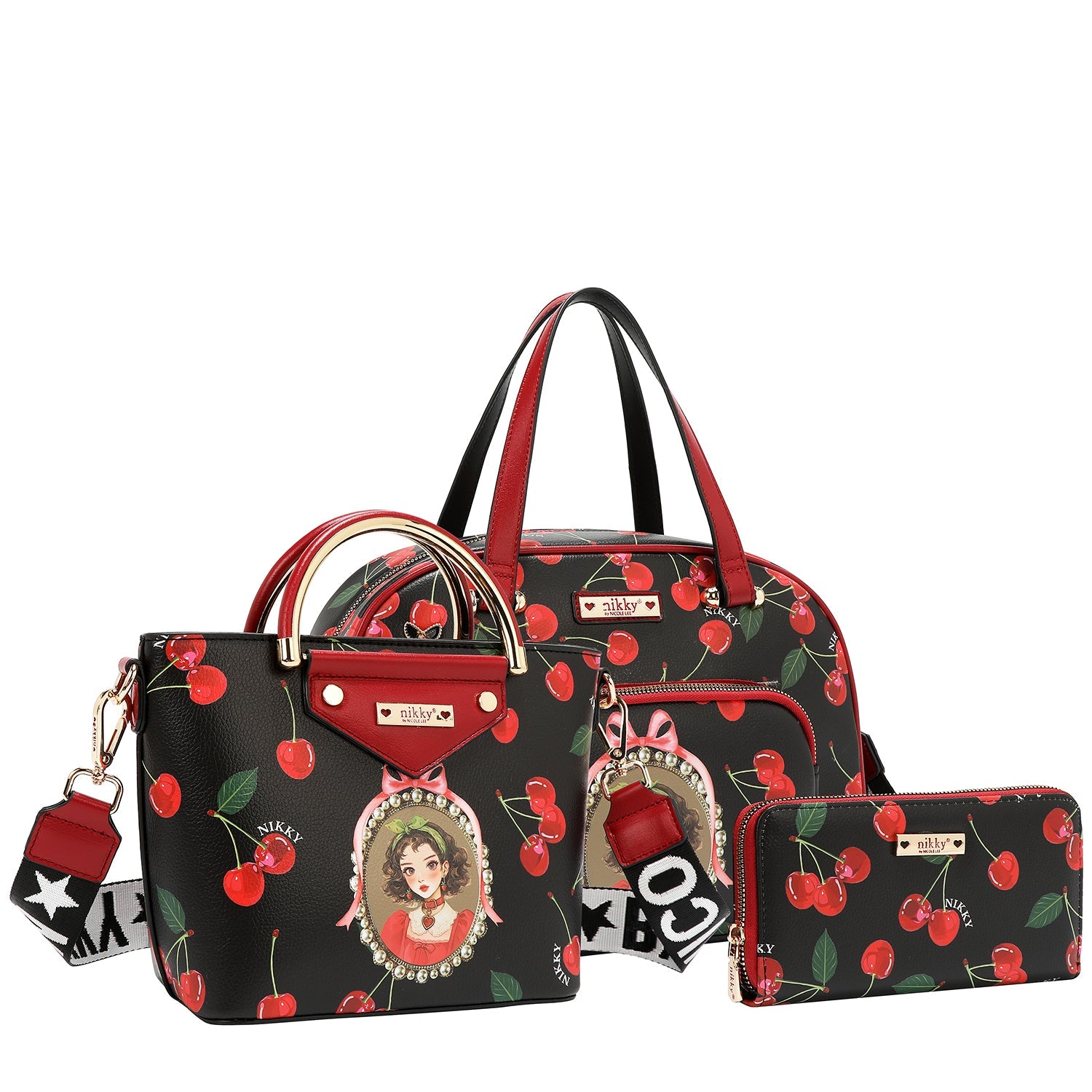 ENSEMBLE NK13160 (<tc>CHERRY LIPS</tc>-NOIR)